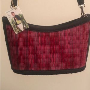New Saraye Tatimi Purse in Red